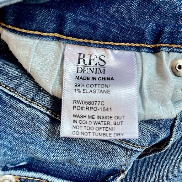 Like New RES Denim Skinny Jean (Sz 27) - Picture 3 of 6